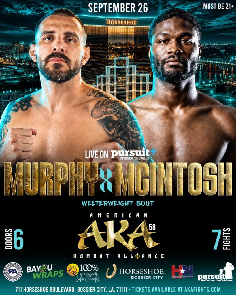 AKA 58 poster featuring Micheal Murphy and Dey McIntosh