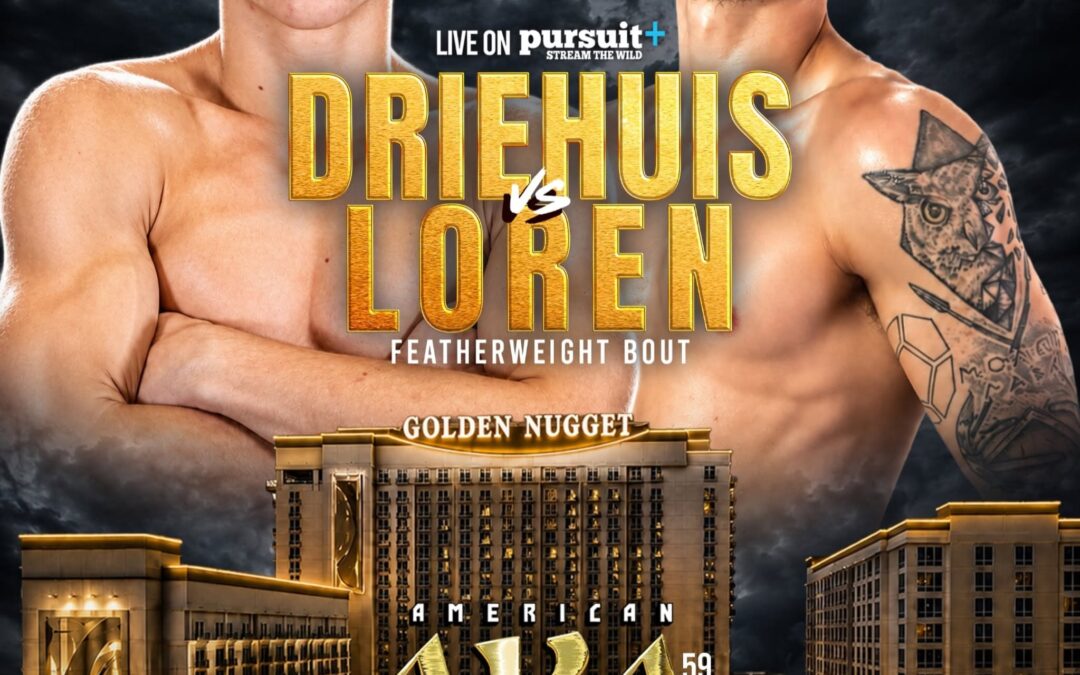 Nevan Driehuis compared to former UFC champ ahead of AKA 59 fight vs. Jordan Loren